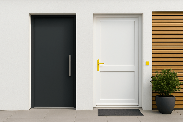 Saugios lauko durys su aukštos klasės spyna – Olanus